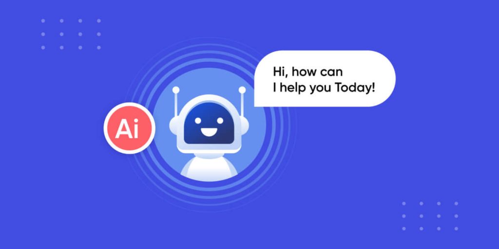 Image of an AI chatbot asking a question